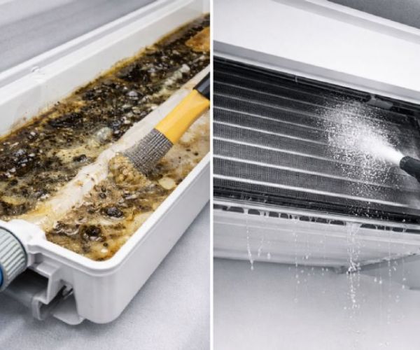 預防冷氣滴水：排水盤、蒸發器定期清潔避免灰塵堆積